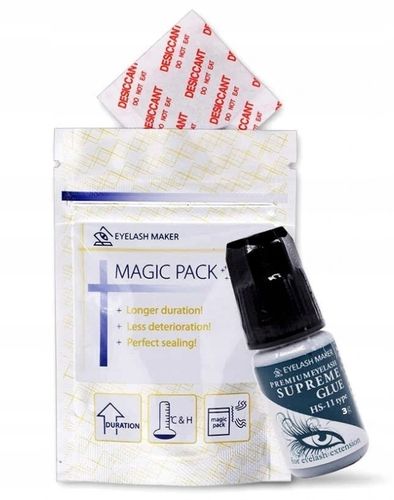 SZYBKOSCHNĄCY KLEJ DO RZĘS PROEFESIONAL LASHES HS-11 3gr 3 ml +WORECZEK UV na Arena.pl