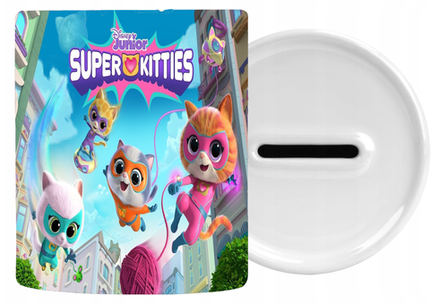 Skarbonka Ceramiczna - Super Kotki - Super Kitties na Arena.pl