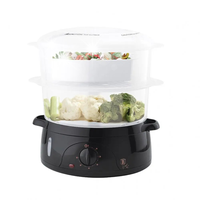 BH-9378 - Parowar steamer 6 l 800 W Berlinger Haus Black Rose Collection