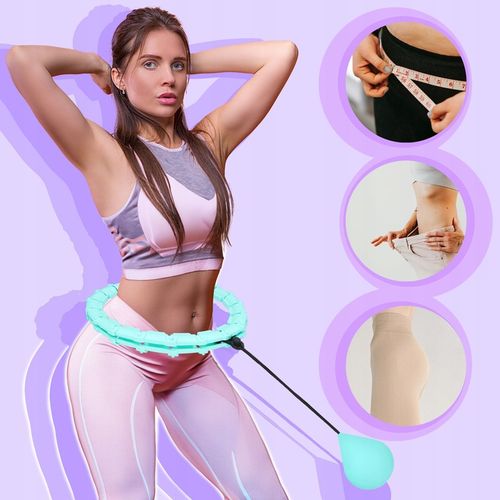 HULA HOP ODCHUDZAJĄCE Z OBCIĄZENIEM OBCIĄŻNIKIEM SMART Z WYPUSTKAMI HULAHOP na Arena.pl