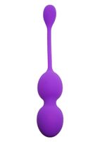 kulki kegla wibrujące silikonowe b series fioletowe usb 10 funkcji 32 mm
