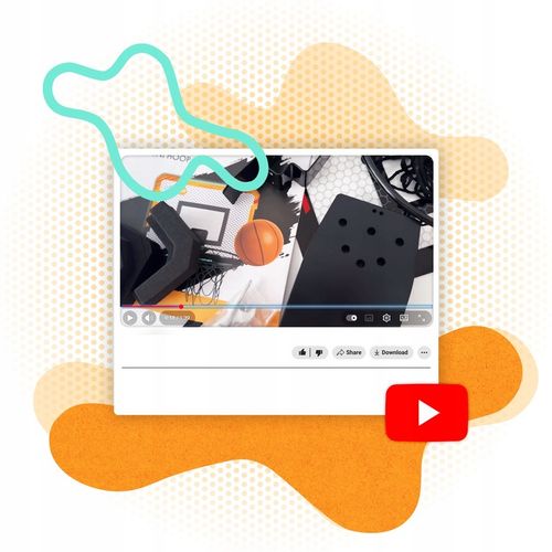 Zestaw do koszykówki dla dzieci mini kosz przenośny tablica na drzwi na Arena.pl