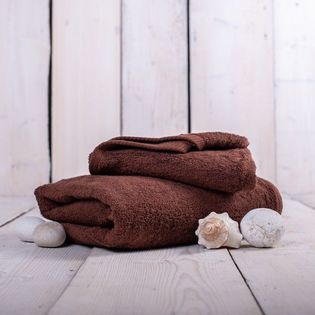 Ręcznik Unica - 50 X 100 Cm, Brązowy