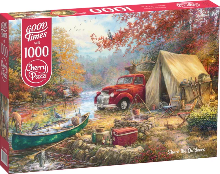 Puzzle 1000 elementów. W plenerze 30394 zdjęcie 1