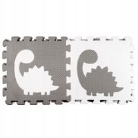 Mata piankowa puzzle edukacyjne składana dzieci gruba duża kojec 145x145