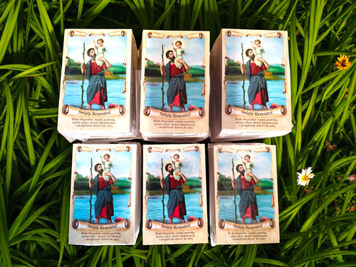 Zestaw 100 Obrazków Z Św. Krzysztofem I Modlitwą na Arena.pl