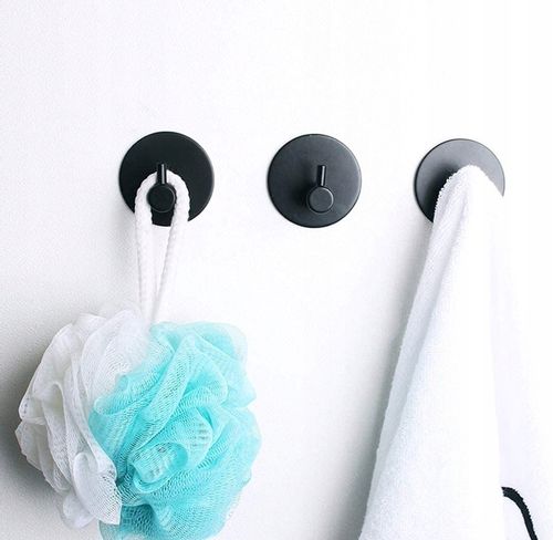 Haczyki Do Łazienki Łazienkowe Samoprzylepne X 4 na Arena.pl