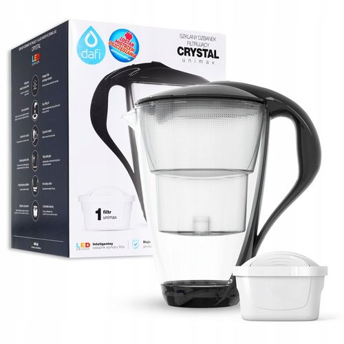 DZBANEK szklany DAFI CRYSTAL unimax LED 2L + 1 WKŁAD na Arena.pl