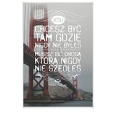Jeśli chcesz być - magnes szklany