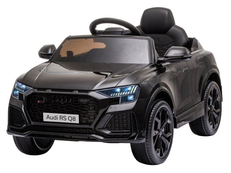 Samochód na akumulator Audi RS Q8 czarny zdjęcie 3