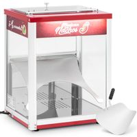 pogrzewacz witryna grzewcza do nachos popcornu podświetlana led 45l