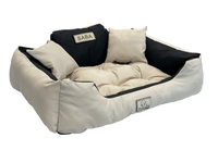 Legowisko Imię Pupila KINGDOG 115x95 Beżowe