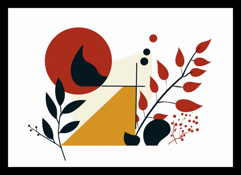 Plakat 29,7x21cm Ogień i Flora zdjęcie 2