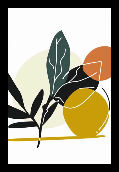 Plakat 30x45cm Elegancka Flora zdjęcie 2