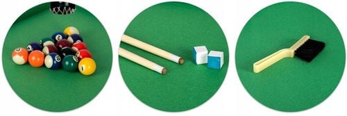 ZESTAW BILARDOWY MINI STÓŁ DO BILARDA BILARD DLA DZIECI DUŻY 4FT NEO-SPORT na Arena.pl