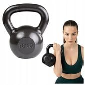 KETTLEBELL ODWAŻNIK DO ĆWICZEŃ KETTLE HANTLA HANTEL ŻELIWNY FITNESS