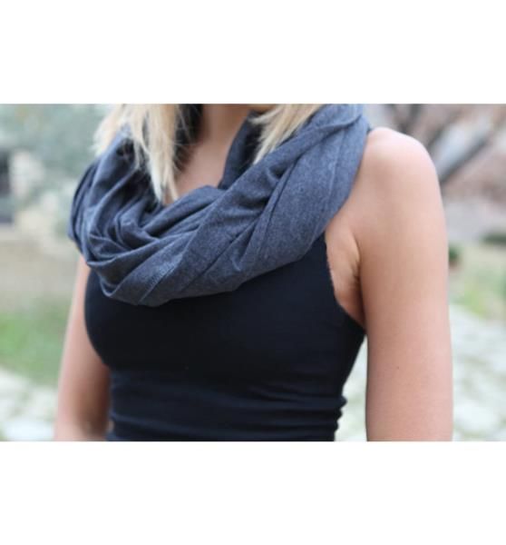 Szalik do Karmienia - Tunel CZARNY zdjęcie 3