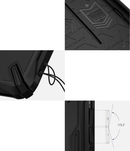 Etui Ringke Dual-X do iPhone XS Max czarne na Arena.pl