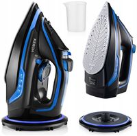 ŻELAZKO BEZPRZEWODOWE PAROWE KERCH ULTIMATE BLUE POWŁOKA CERAMICZNA 2600W