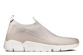 Clarks Półbuty męskie - Tri ActiveFree wsuwane - rozmiar 40 - białe tkanina