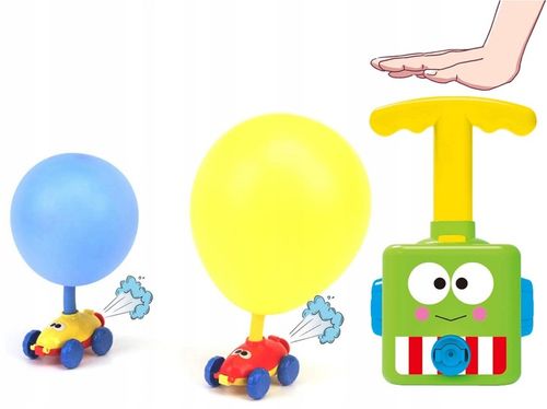 WYRZUTNIA BALONOWA DO BALONÓW AERODYNAMICZNY SAMOCHÓD POMPKA DLA DZIECI na Arena.pl