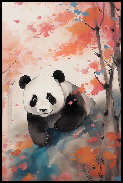 Plakat 61x91,5cm Panda wśród Klonów zdjęcie 2