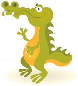 Naklejka samoprzylepna smoki żaby dekoracja bajki