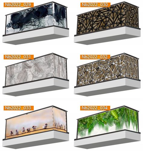 Osłona balkonowa zieleń motywy roślinne liście MATA BALKONOWA OZDOBA BALKON na Arena.pl