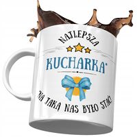 Kubek Dla Kucharki Najlepsza Kucharka Na Prezent Z Nadrukiem Ze Zdjęciem