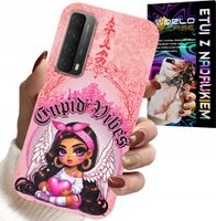 ETUI DO HUAWEI P SMART 2021 - CUPID VIBES Z UROCZĄ ANIOŁKIEM PLECKI