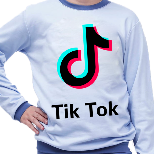 Piżama dziecięca Tik Tok zdjęcie 1