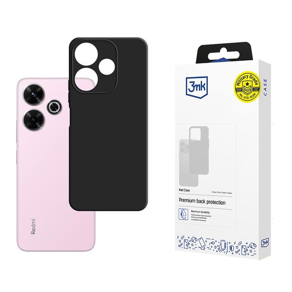 redmi note 13r 5g/redmi 13 4g - 3mk matt case zdjęcie 5
