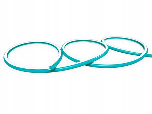 Neon Frez 8mm ZIELONY MIĘTOWY Osłona do Napisów Neon LED Silikon 10x9mm na Arena.pl