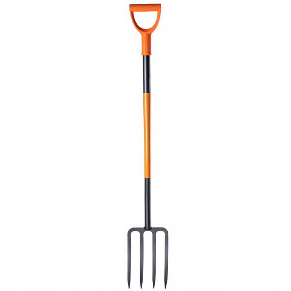 WIDŁY GOSPODARCZE 4-ZĘBNE DO KOPANIA METAL 122cm zdjęcie 1