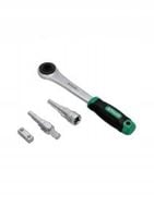 KLUCZE SZTORCOWE M,F + GRZECHOTKA ŚRUBUNKÓW + ADAPTER 1/2'' S-56268 STALCO