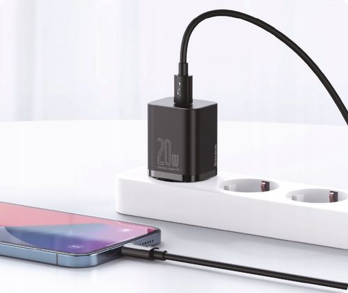 Baseus ładowarka 20W USB-C Lightning iPhone kabel na Arena.pl