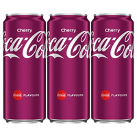 Coca-Cola Cherry Napój gazowany 330 ml x 3 sztuk