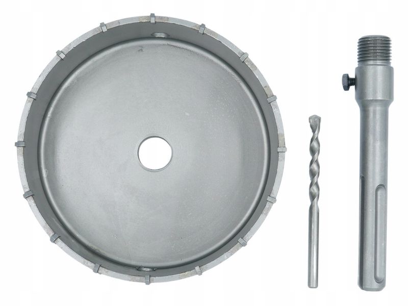 Otwornica SilverTools 150 mm do betonu SDS Plus zdjęcie 9