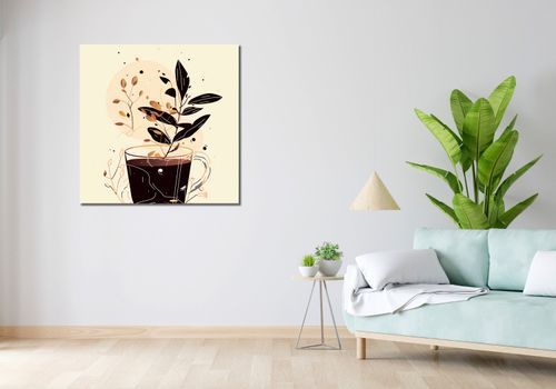 Obraz 90x90cm Jesienna Donica na Arena.pl