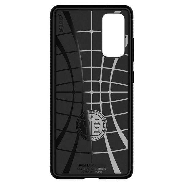 SPIGEN RUGGED ARMOR GALAXY S20 FE MATTE BLACK zdjęcie 7