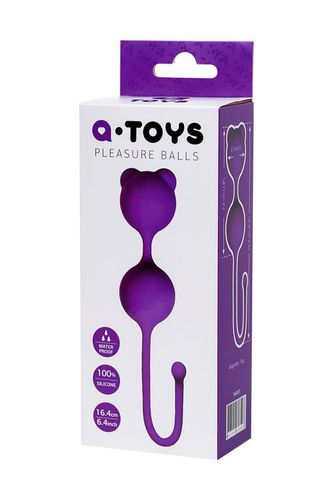 Pleasure balls A-Toys PURPLE na Arena.pl