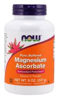 NOW FOODS Buffered Magnesium Ascorbate - Magnez + Witamina C (227 g)