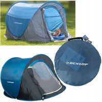 Namiot samorozkładający się 1 osobowy WODOODPORNY turystyczny Dunlop