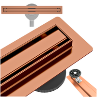 BASIC S&L Odpływ liniowy rose gold 60 cm