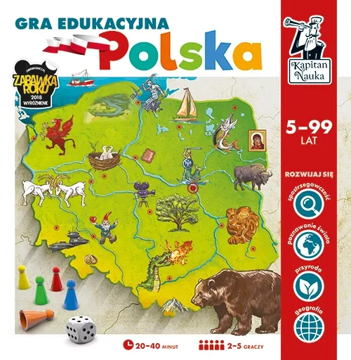 Gra edukacyjna. Polska zdjęcie 2