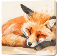 Obraz 90x90cm Akwarelowa Sielanka