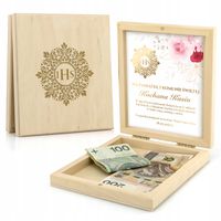 Pudełko na pieniądze NADRUK pamiątka I Komunii