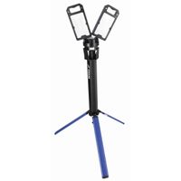 DEDRA L1068 Lampa LED warsztatowa robocza składana 5000 lm podwójna statyw 2 barwy akumulatorowa