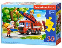 puzzle 30 el. firefighters to the rescue castorland b-03792-1