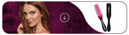 SZCZOTKA DO STYLIZACJI WŁOSÓW KRĘCONYCH LOKÓW FAL DENMAN D3 na Arena.pl